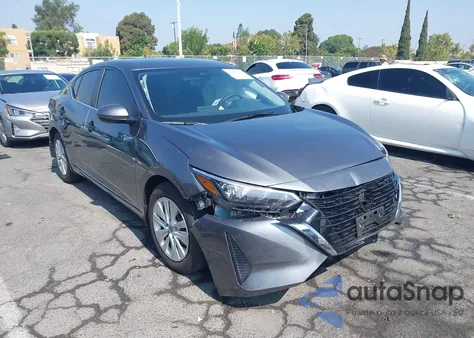 2025 Nissan Sentra S из США, поврежденный, VIN 3N1AB8BV9SY327109